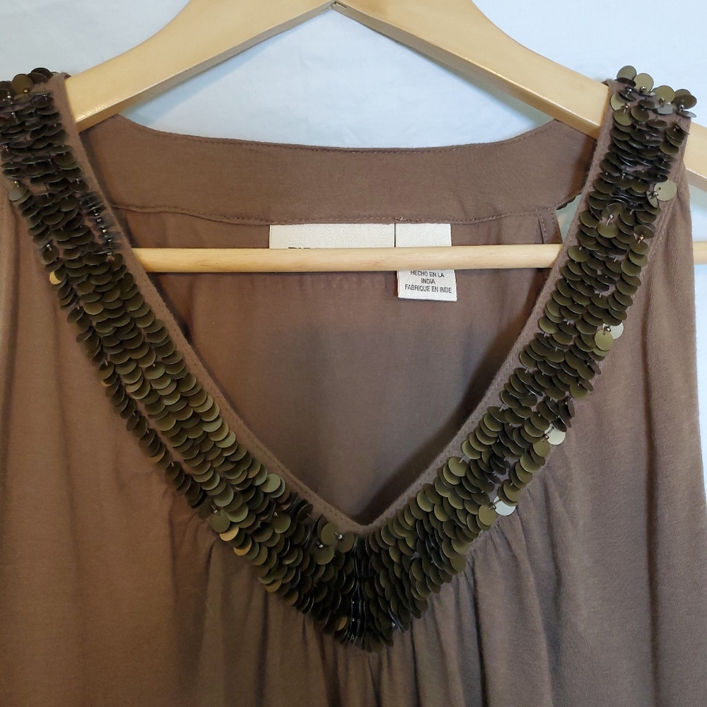 DKNY Jeans Sequin Tank